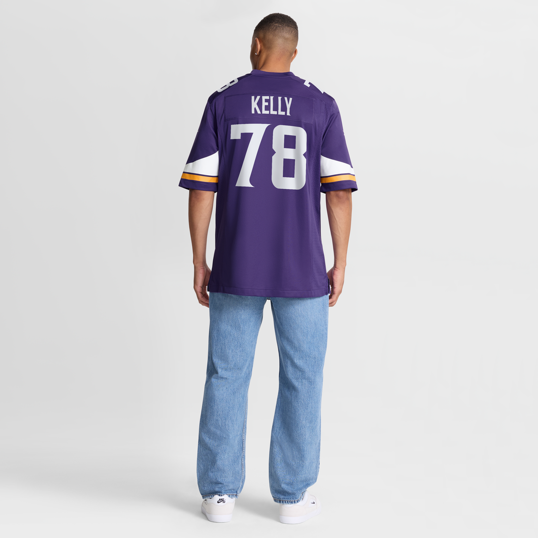Men's Minnesota Vikings Ryan Kelly Nike Purple Team Game product image 8