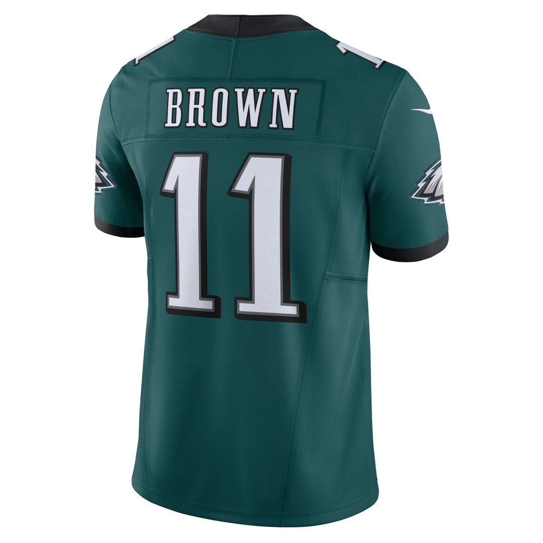 Men's Philadelphia Eagles A.J. Brown Nike Green Vapor product image 3