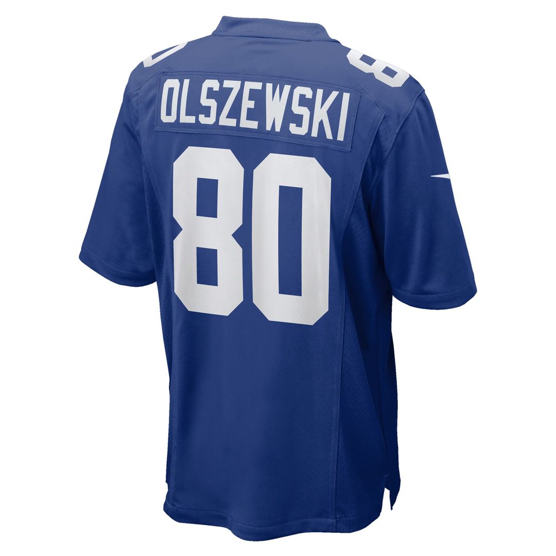 Men's New York Giants Gunner Olszewski Nike Royal Team Game product image 3