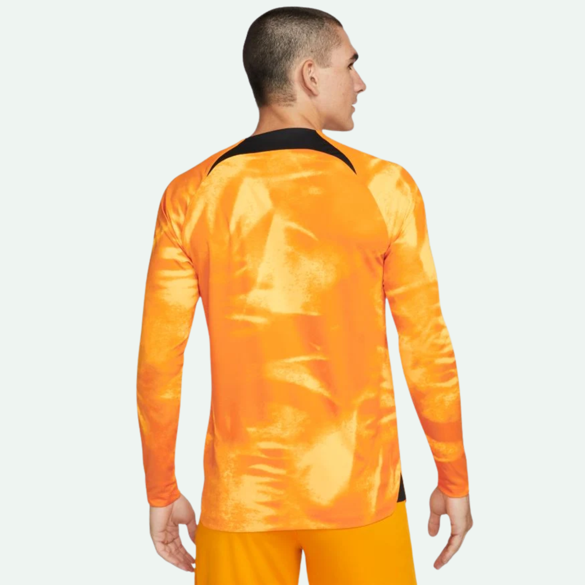 Netherlands 22 Stadium Home Long Sleeve Jersey product image 3, provided for visual reference and product detail review