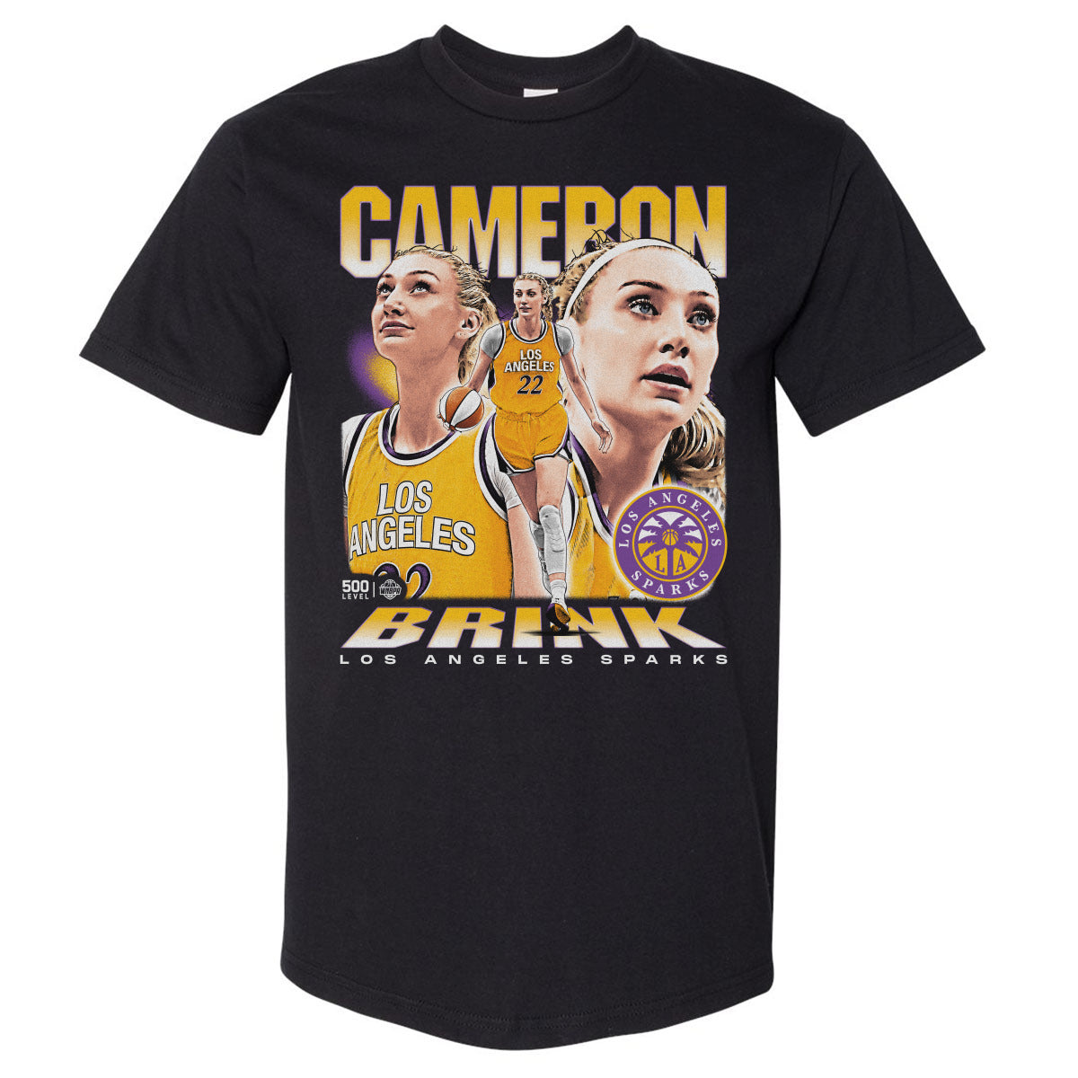 Cameron Brink Los Angeles Sparks Vintage WHT product image 1, provided for visual reference and product detail review