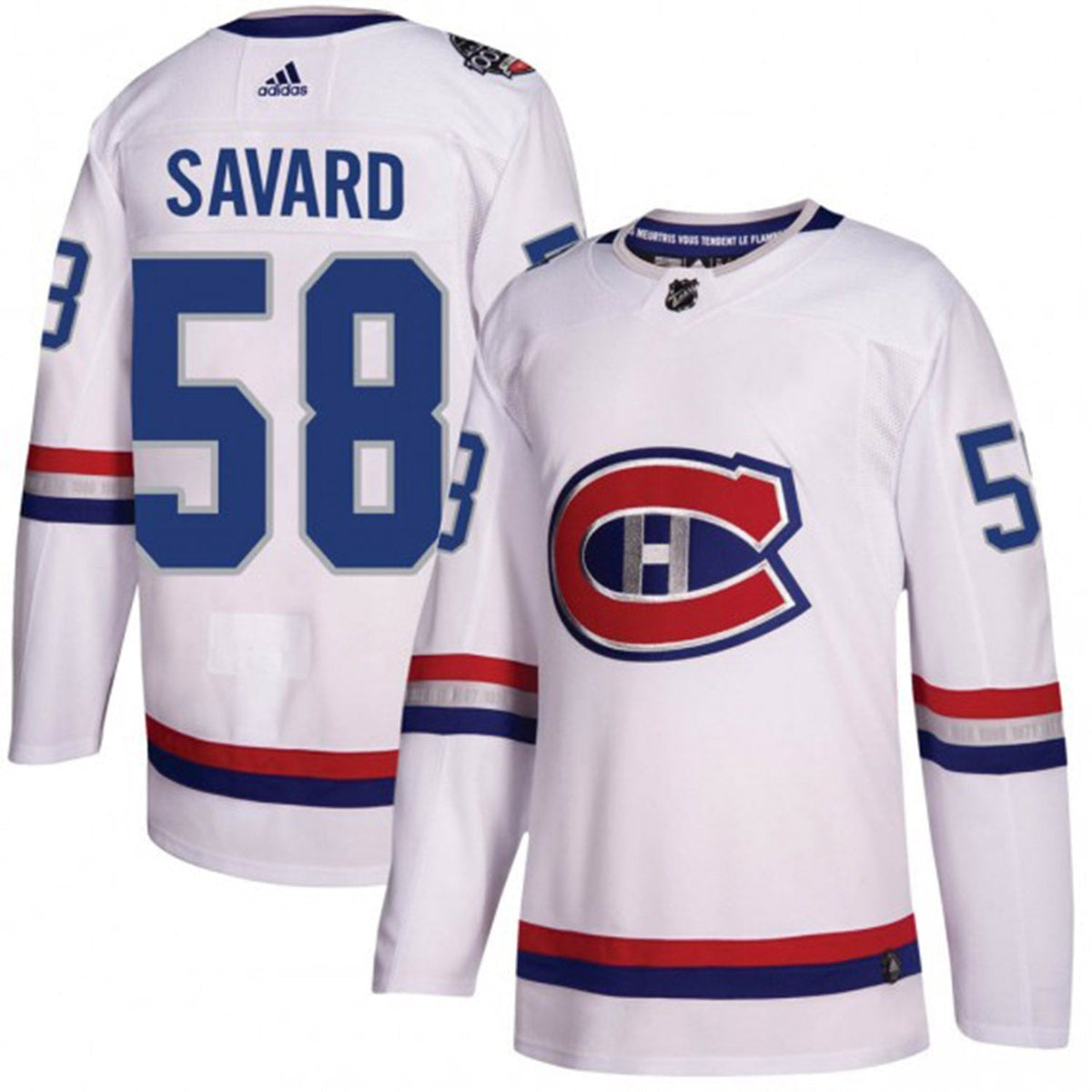 David Savard Montreal Canadiens 58 Jersey product image 5, provided for visual reference and product detail review