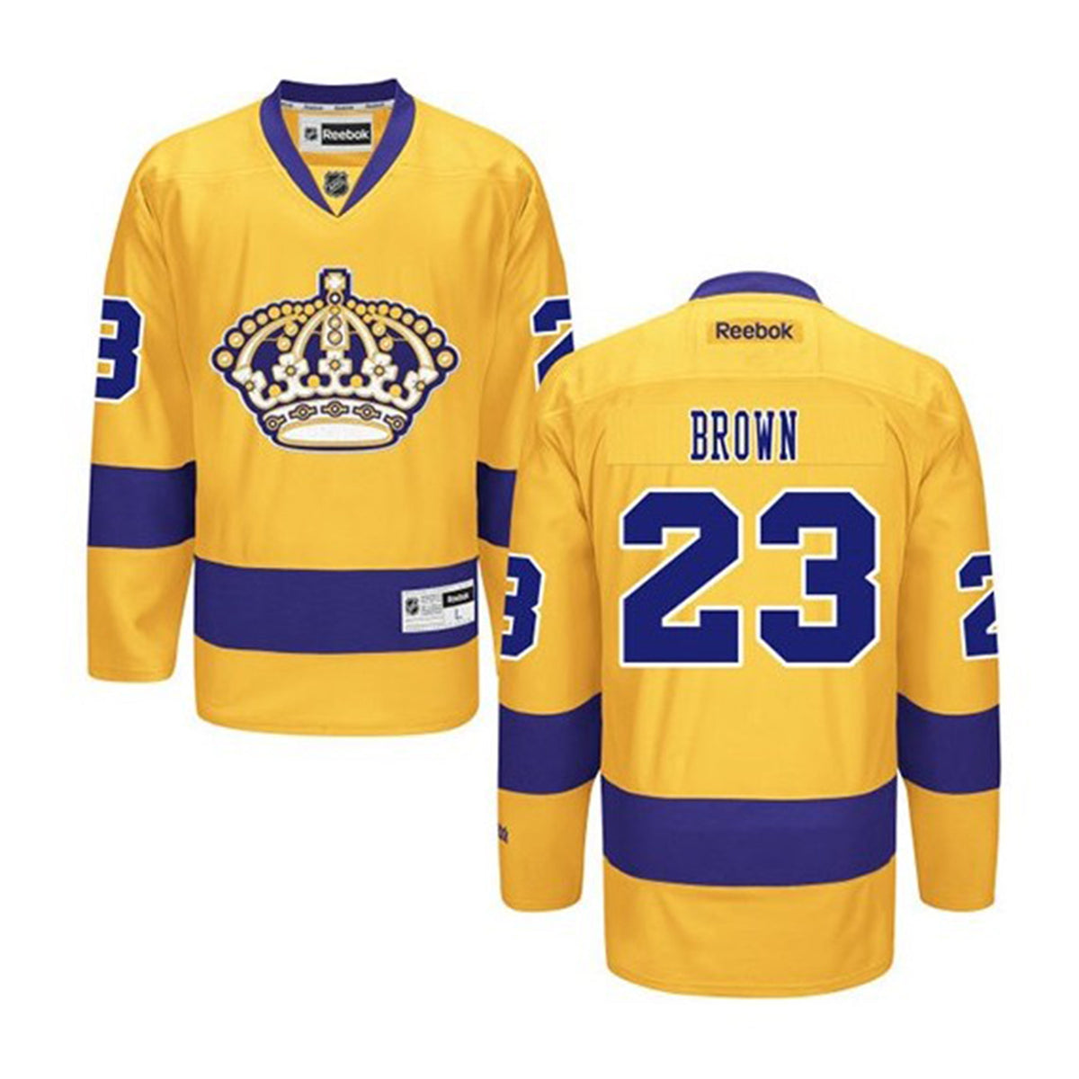 Dustin Brown Los Angeles Kings 23 Jersey product image 4, provided for visual reference and product detail review