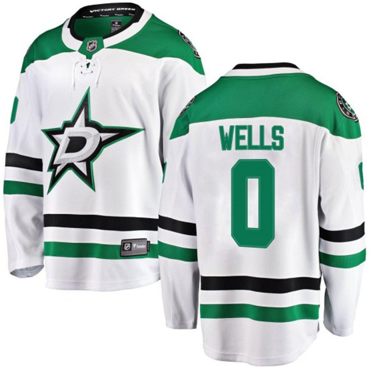 Dylan Wells Dallas Stars 0 Jersey product image 6, provided for visual reference and product detail review