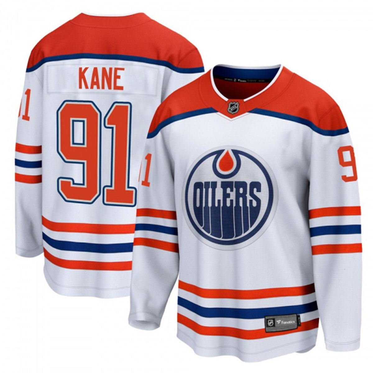 Evander Kane Edmonton Oilers 91 Jersey product image 6, provided for visual reference and product detail review