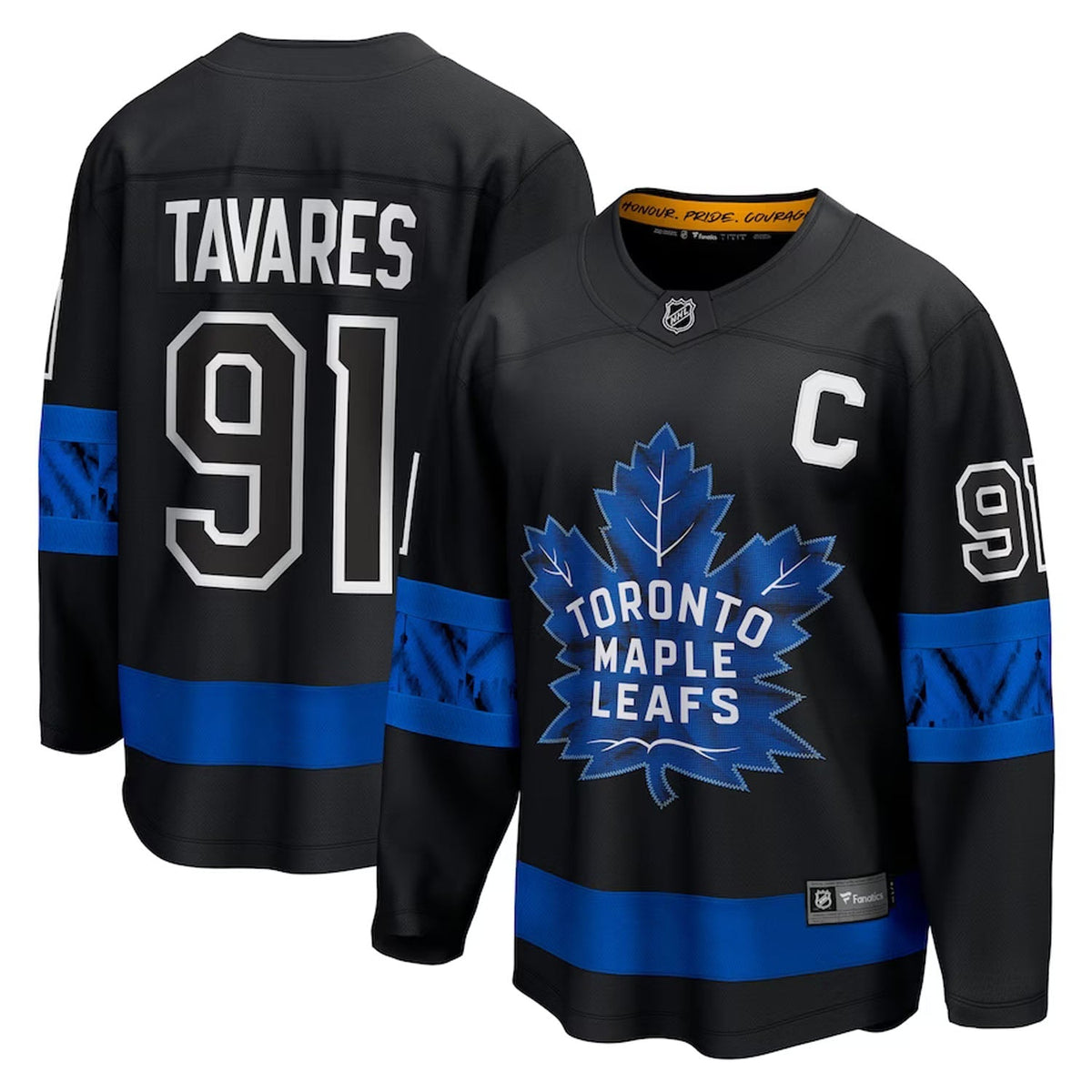 John Tavares Toronto Maple Leafs 91 Jersey product image 6, provided for visual reference and product detail review