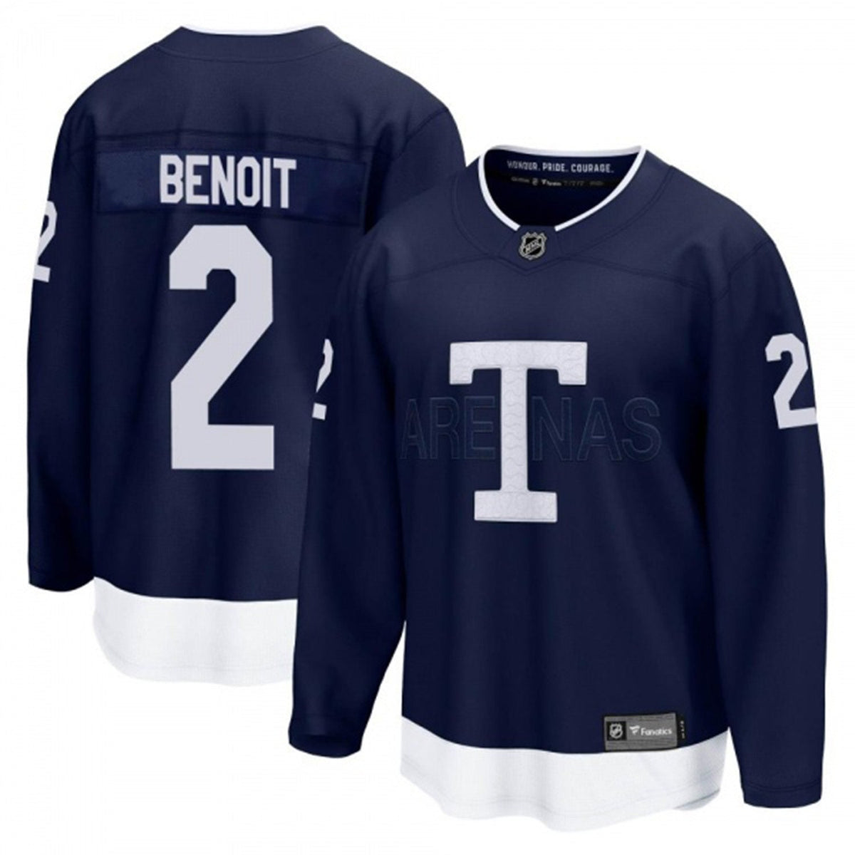 Simon Benoit Toronto Maple Leafs 2 Jersey product image 6, provided for visual reference and product detail review