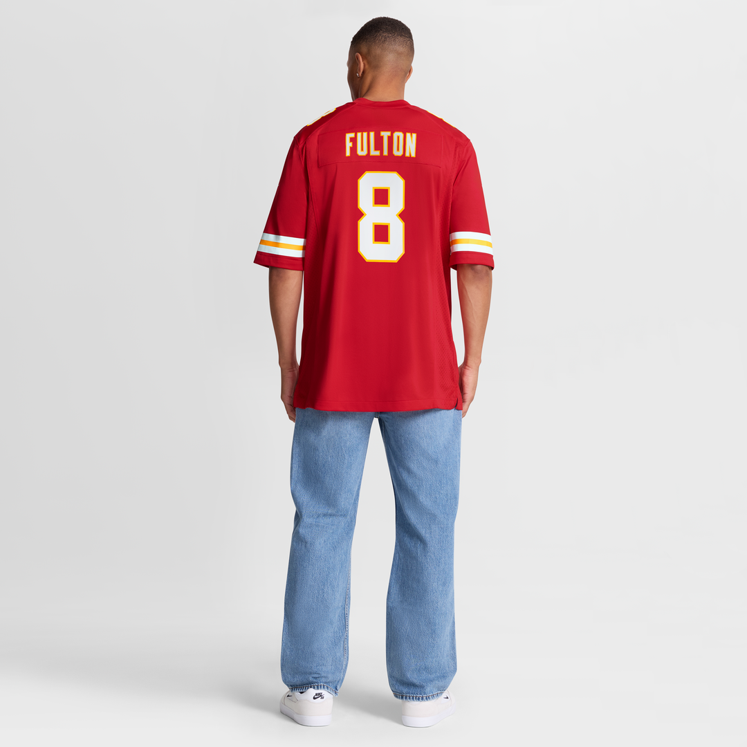 Men's Kansas City Chiefs Kristian Fulton Nike Red Team Game product image 10