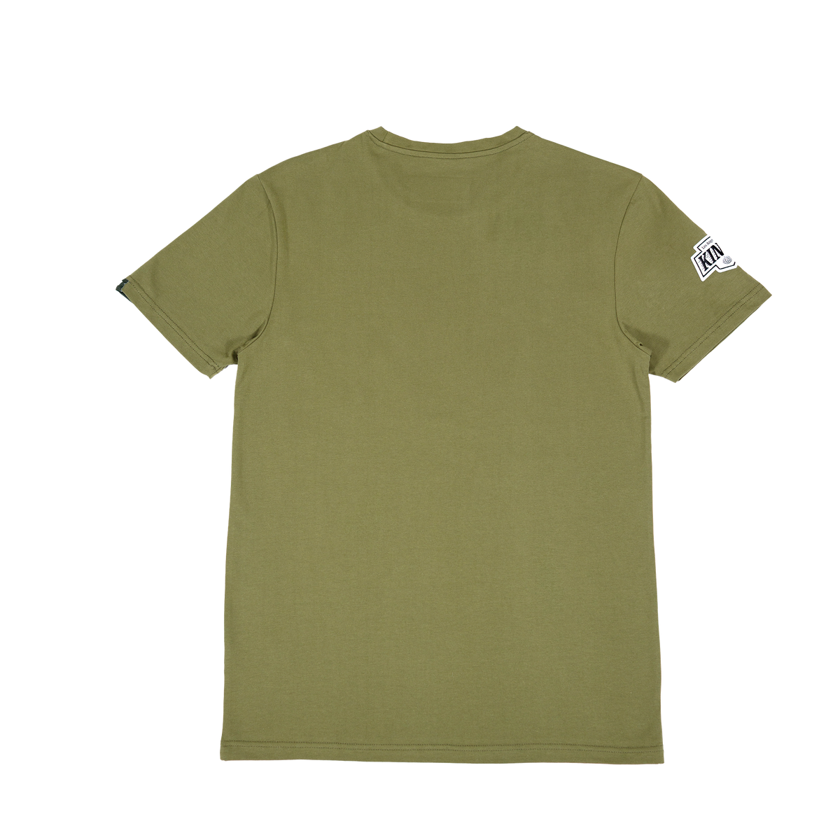 Kings LA Hockey Club Olive Short Sleeve T-Shirt product image 2, provided for visual reference and product detail review