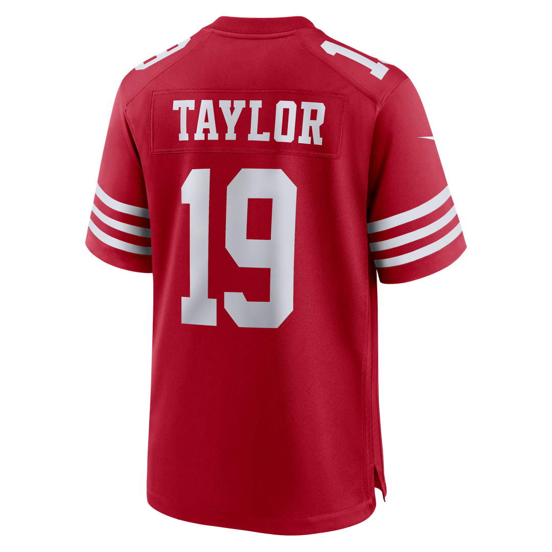 Men's San Francisco 49ers Trent Taylor Nike Scarlet Team product image 3