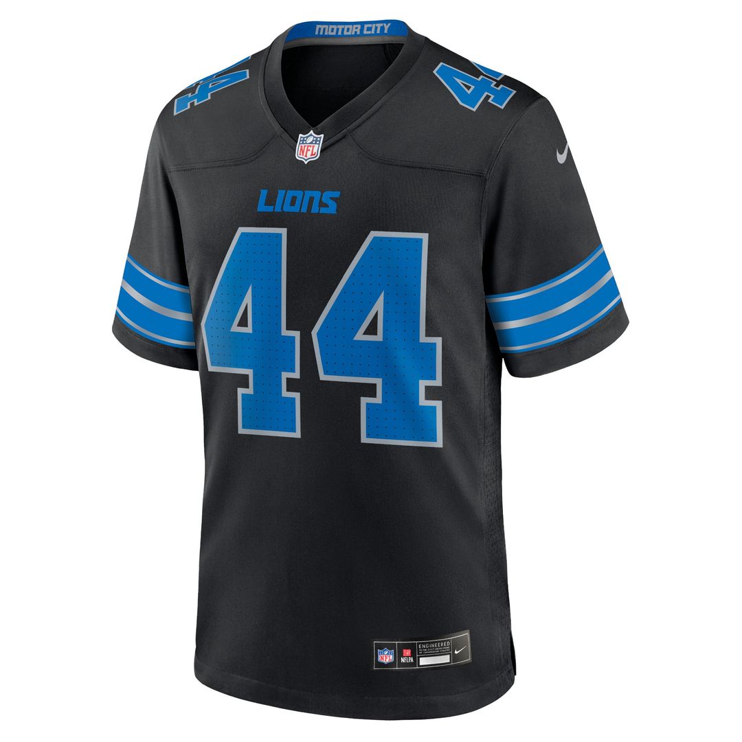 Men's Detroit Lions Malcolm Rodriguez Nike Black 2nd product image 2