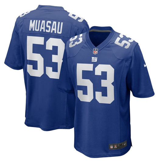 Men's New York Giants Darius Muasau Nike Royal Team Game product image 1