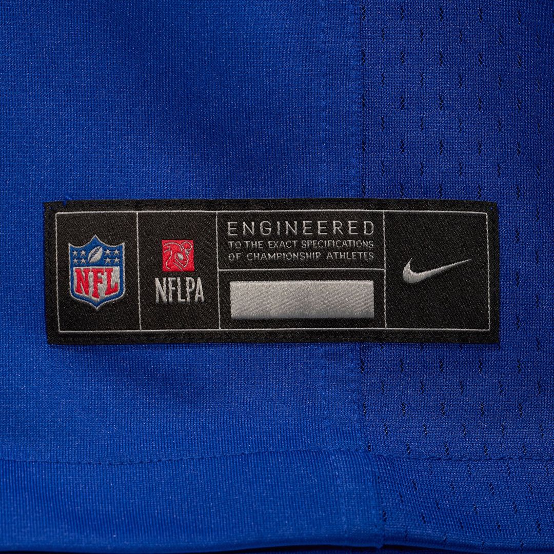 Men's Buffalo Bills DaQuan Jones Nike Royal Game Player product image 6