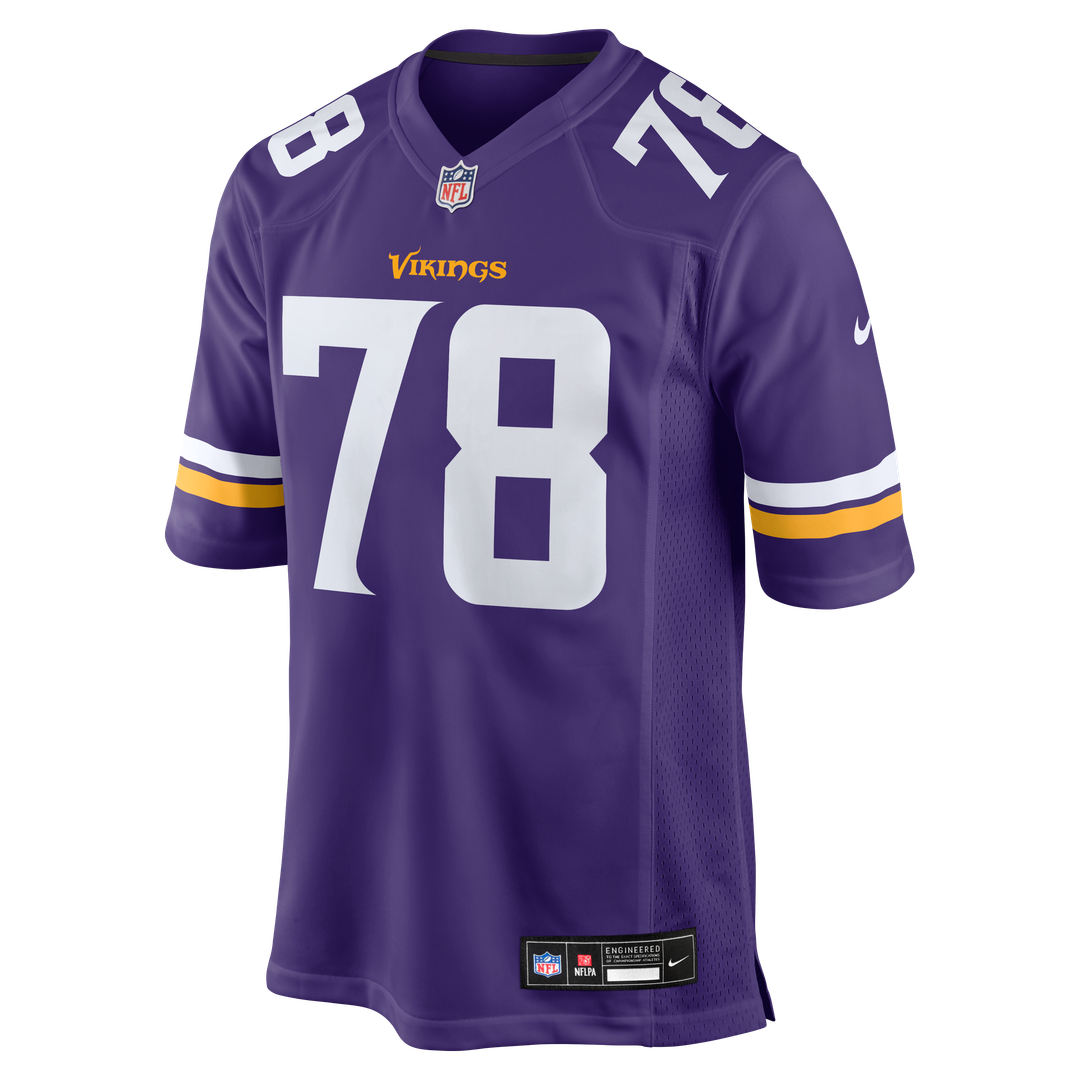 Men's Minnesota Vikings Ryan Kelly Nike Purple Team Game product image 2