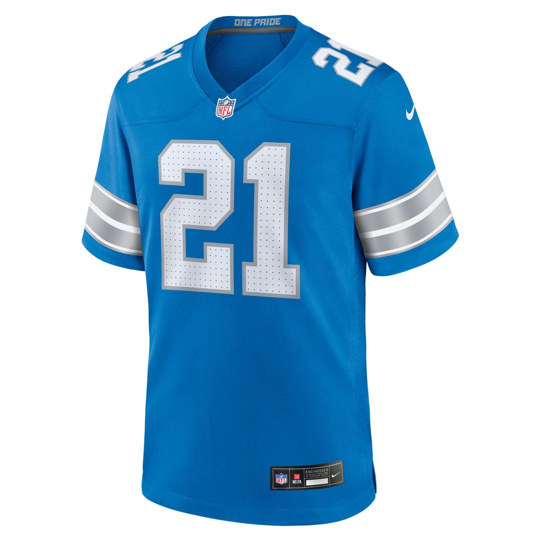 Men's Detroit Lions Roger McCreary Nike Blue Team Game product image 2