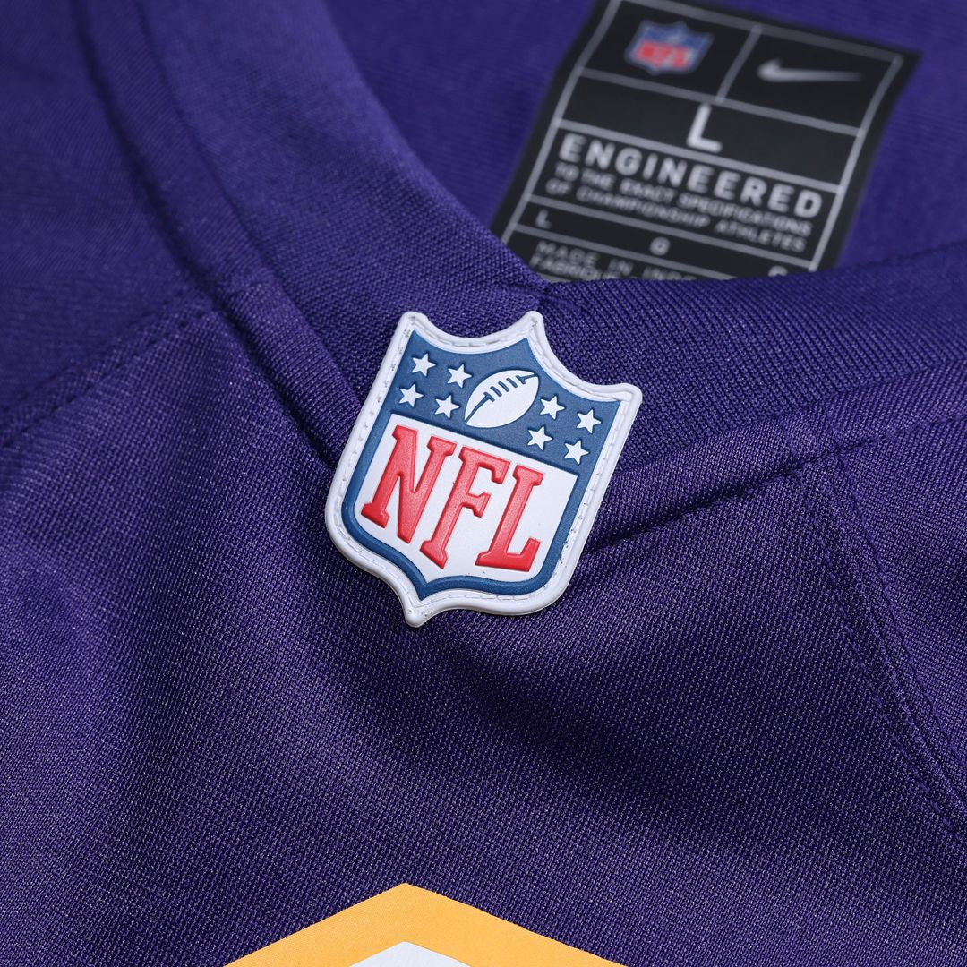 Men's Minnesota Vikings Dallas Turner Nike Purple Alternate product image 4