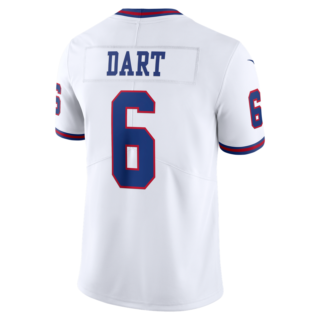 Men's New York Giants Jaxson Dart Nike White Vintage Vapor product image 3
