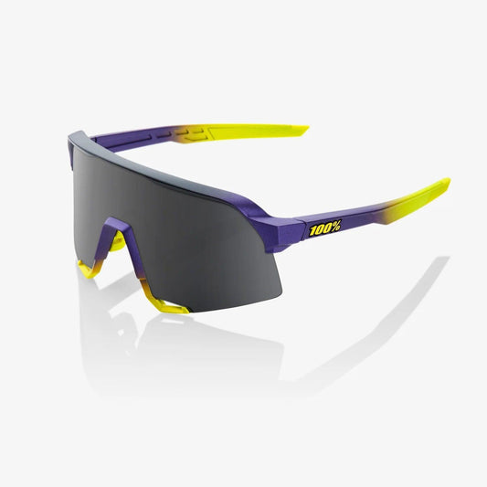 100 Percent Sunglasses - S3 - Matte Metallic Digital Brights - Smoke Lens product image 1, provided for visual reference and