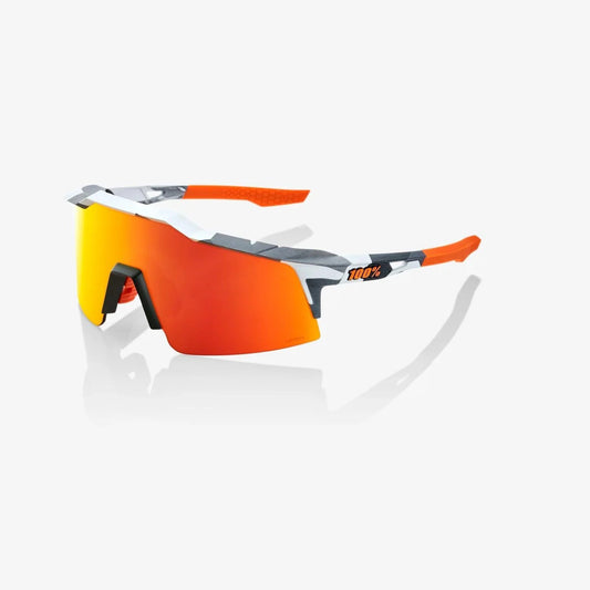 100 Percent Sunglasses - SPEEDCRAFT SL - Soft Tact Grey Camo - HiPER Red Multilayer Mirror Lens product image 1, provided