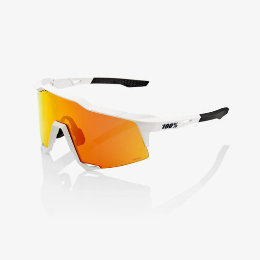 100 Percent Sunglasses - SPEEDCRAFT - Soft Tact Off White - HiPER Red Multilayer Mirror Lens product image 1, provided for