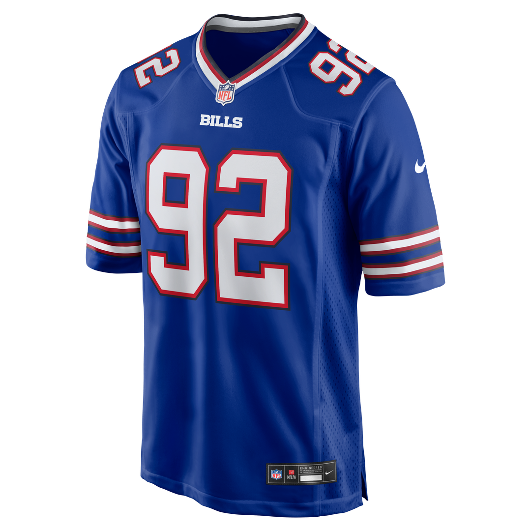 Men's Buffalo Bills DaQuan Jones Nike Royal Game Player product image 2