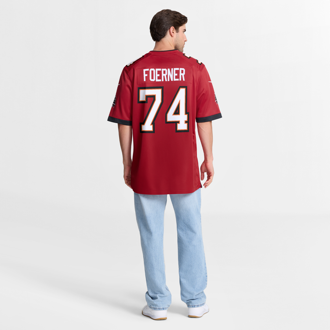 Men's Tampa Bay Buccaneers Marshall Foerner Nike Red Team product image 3