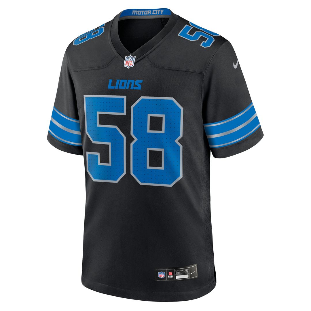 Men's Detroit Lions Penei Sewell Nike Blue Game Jersey product image 18