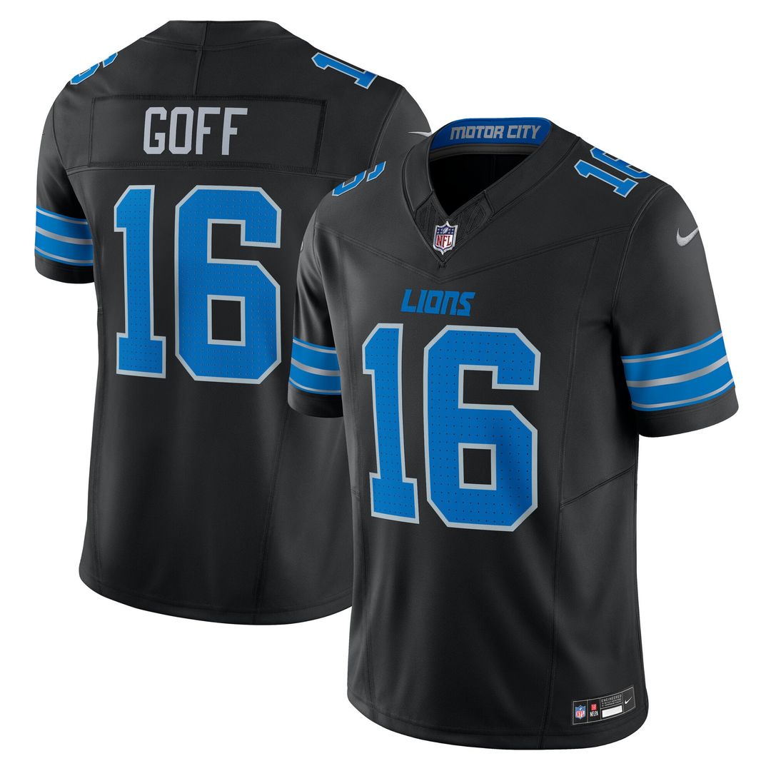 Men's Detroit Lions Jared Goff Nike White Vapor F.U.S.E. product image 10