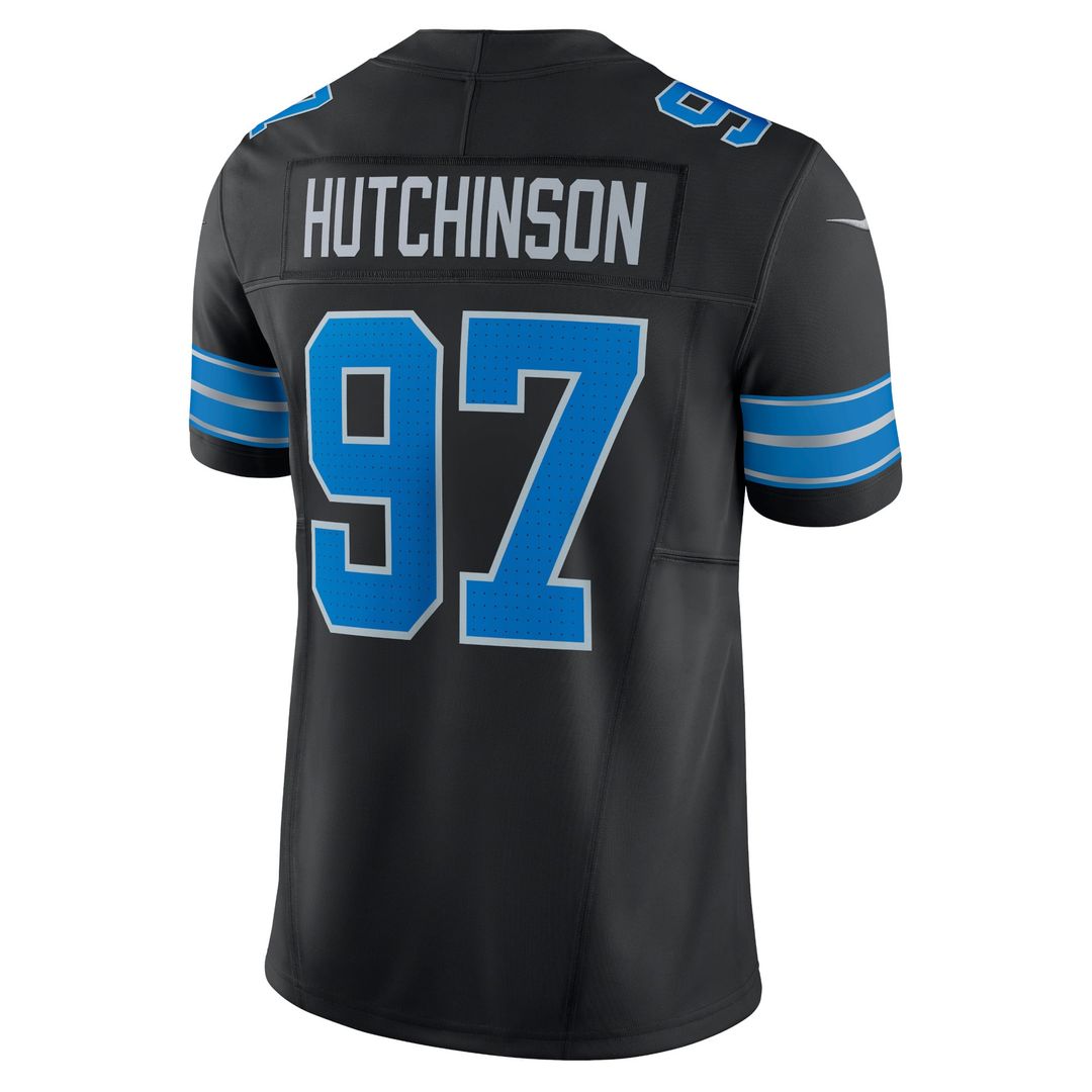 Men's Detroit Lions Aidan Hutchinson Nike Black 2nd product image 6