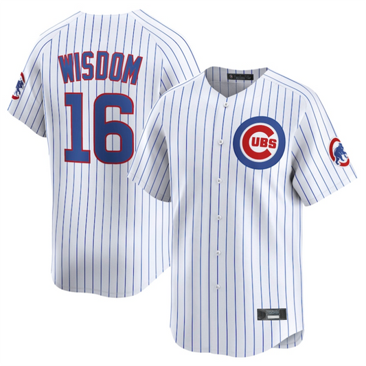 #16 Patrick Wisdom Player C.Cubs White Limited Game product image 1