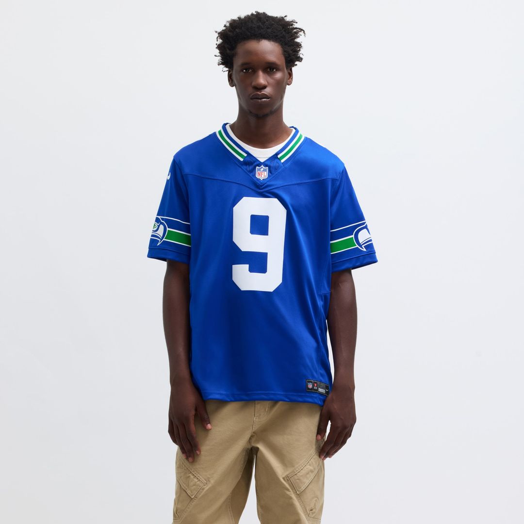 Men's Seattle Seahawks Kenneth Walker III Nike Royal Vapor product image 4