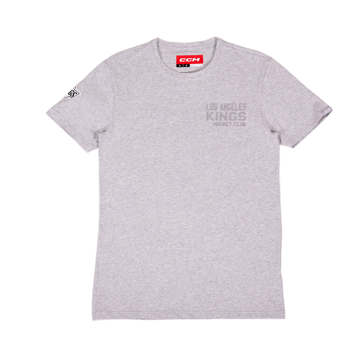 Kings Grey Los Angeles Short Sleeve Shirt product image 1, provided for visual reference and product detail review