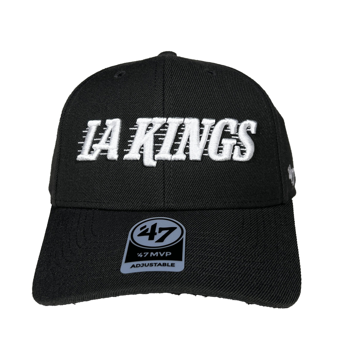 Kings '47 Wordmark Logo Charcoal MVP Snapback Hat product image 1, provided for visual reference and product detail review