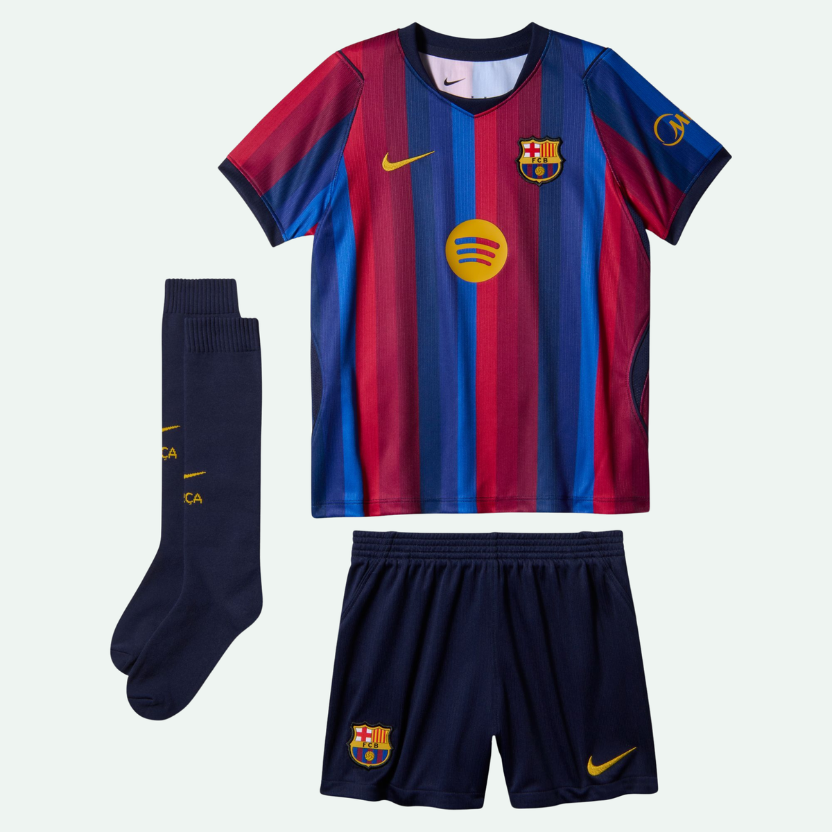 FC Barcelona 26/27 Stadium Home Little Kids Set product image 1, provided for visual reference and product detail review