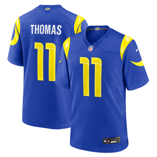 Men's Los Angeles Rams Keir Thomas Nike Royal Team Game product image 1