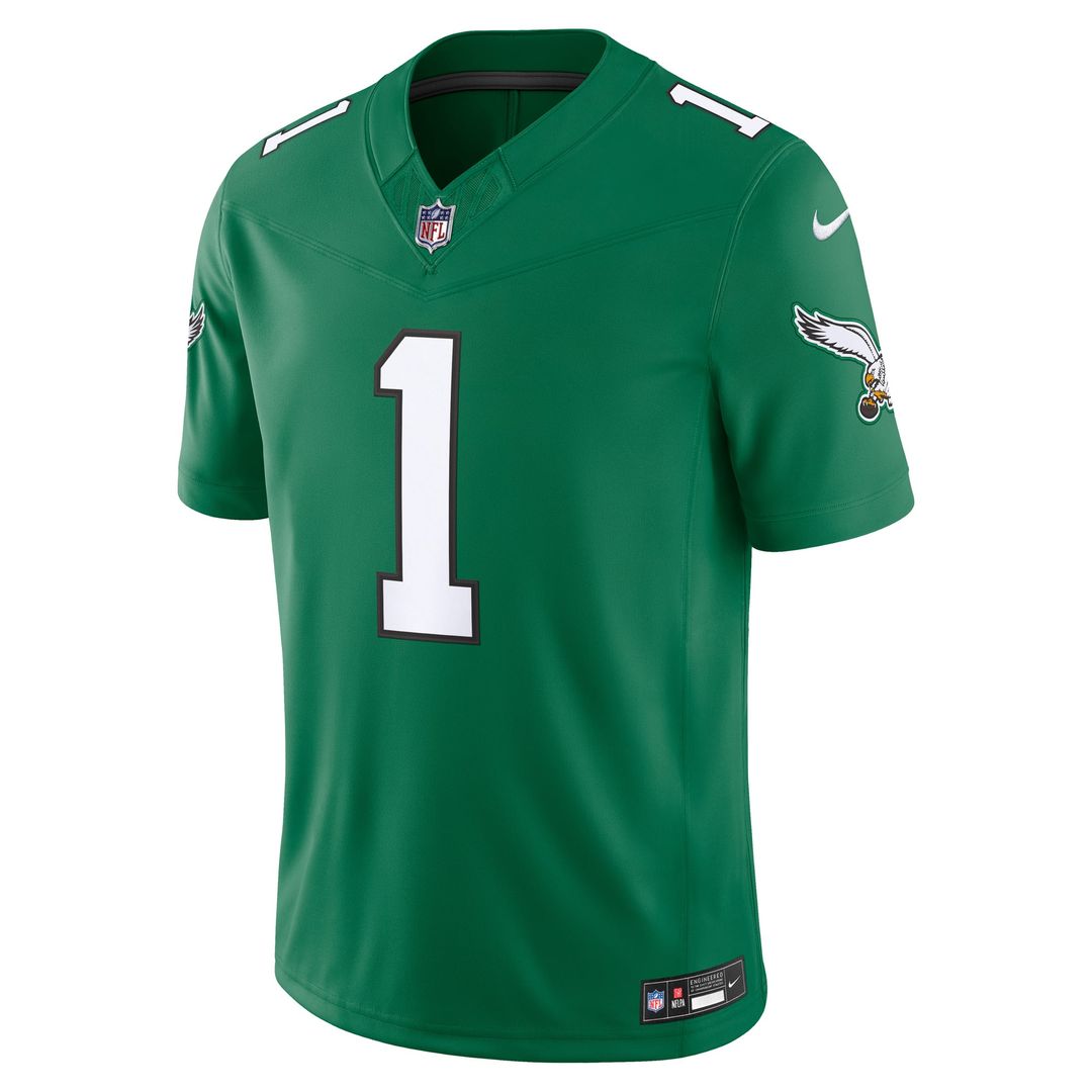 Men's Philadelphia Eagles Jalen Hurts Nike Black Alternate product image 14