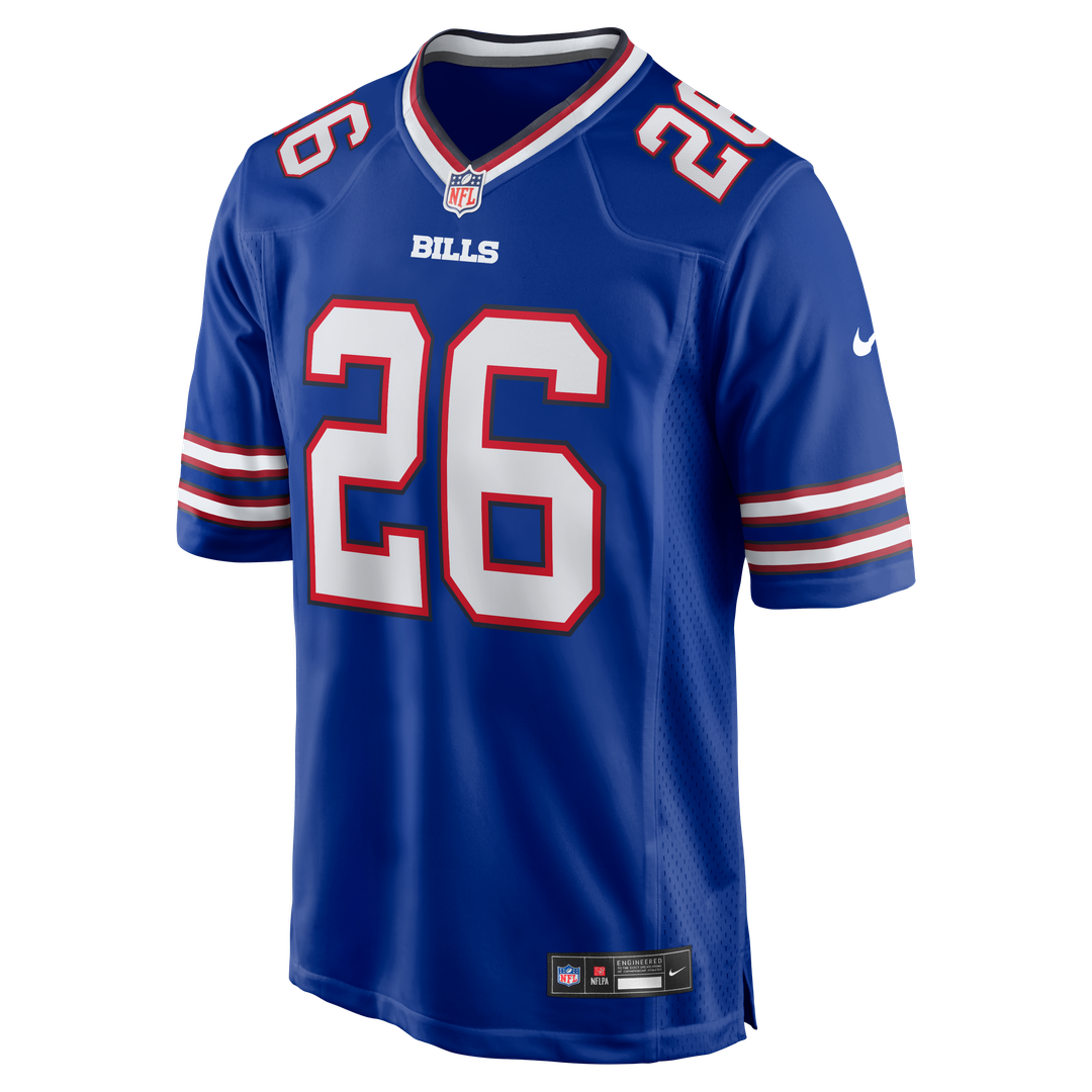 Men's Buffalo Bills Ty Johnson Nike Royal Team Game Jersey product image 2