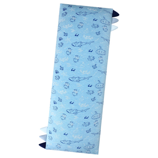 Bed-Time Buddy™ Ocean Baa-ddies Blue with Color tag - XL (size 31x86cm)