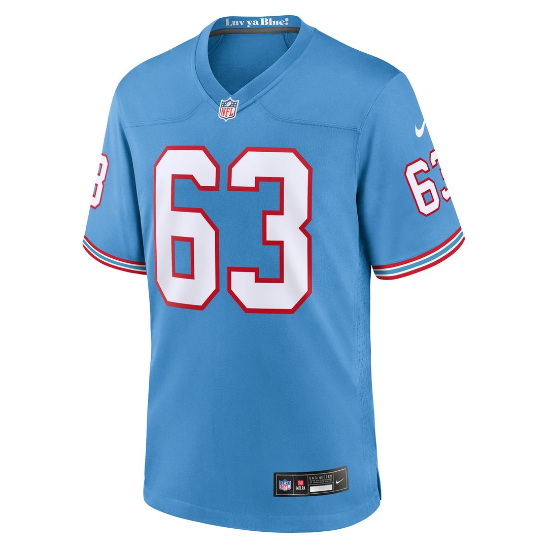 Men's Tennessee Titans Mike Munchak Nike Light Blue Retired product image 2