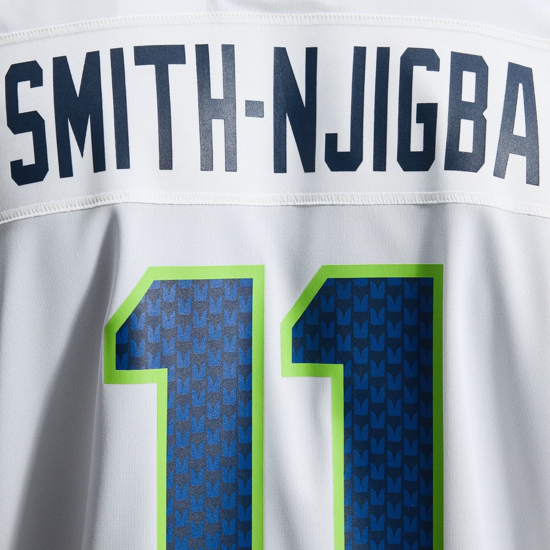 Men's Seattle Seahawks Jaxon Smith-Njigba Nike White Game product image 25