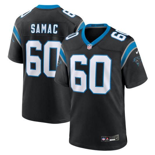 Men's Carolina Panthers Nick Samac Nike Black Team Game product image 1