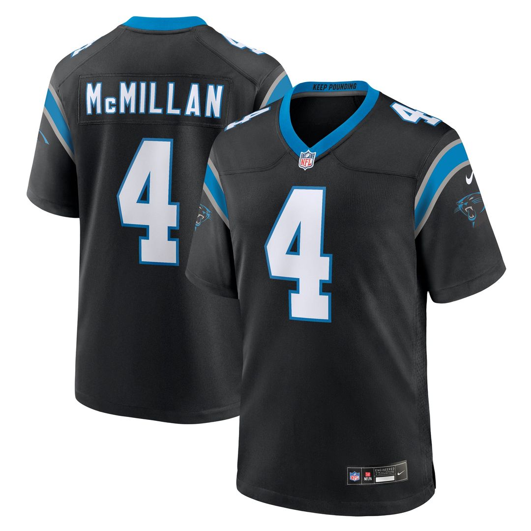 Men's Carolina Panthers Tetairoa McMillan Nike Blue product image 7