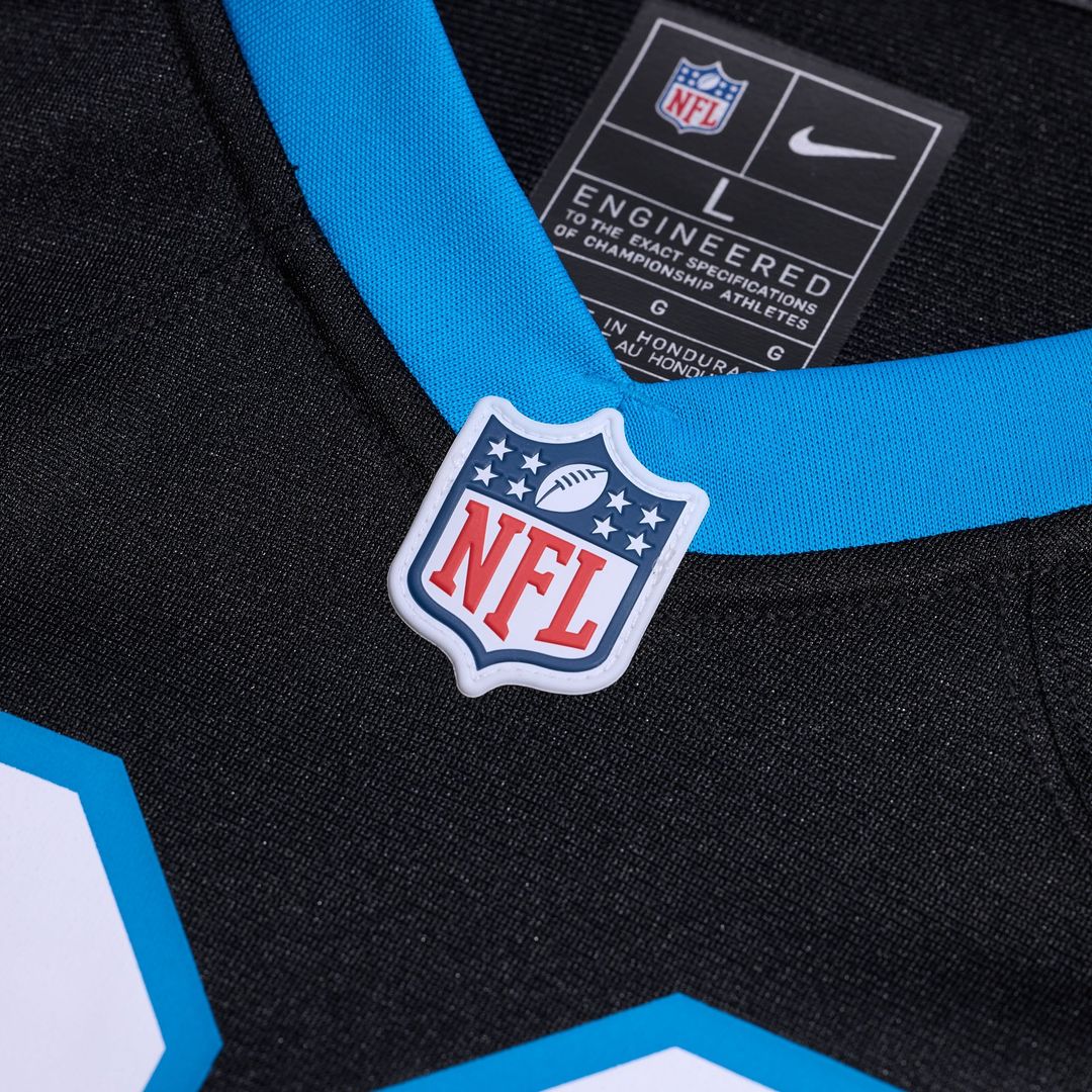 Men's Carolina Panthers Xavier Legette Nike Black Team Game product image 4