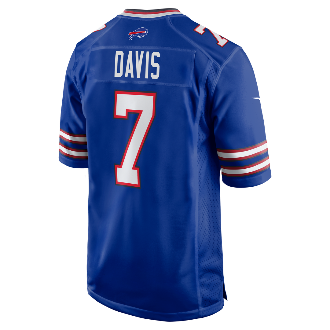 Men's Buffalo Bills Ray Davis Nike Royal Team Game Jersey product image 3
