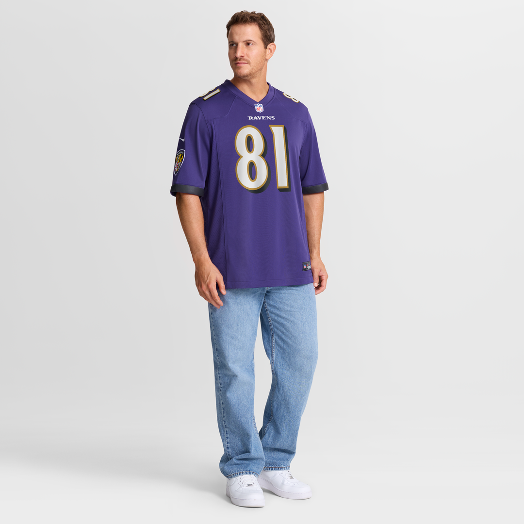 Men's Baltimore Ravens Devontez Walker Nike Purple Team product image 4