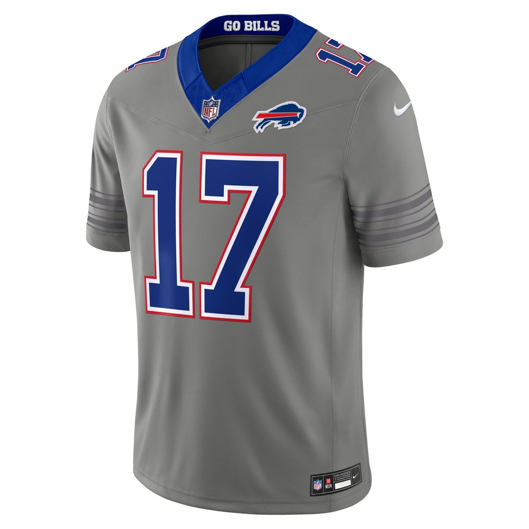 Men's Buffalo Bills Josh Allen Nike White Vapor F.U.S.E. product image 11