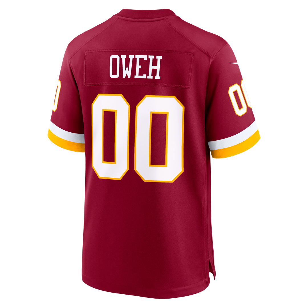 Men's Washington Commanders Odafe Oweh Nike Black Hail product image 9