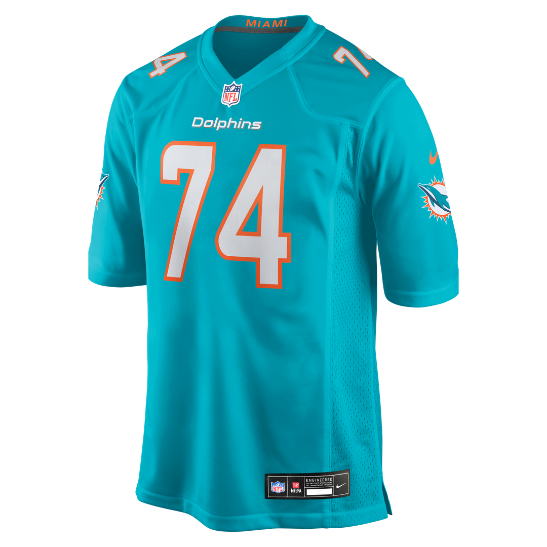Men's Miami Dolphins Kadyn Proctor Nike Aqua Team Game product image 2