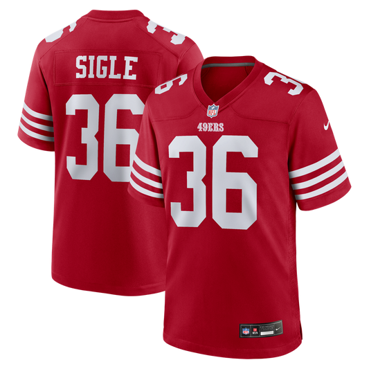 Men's San Francisco 49ers Marques Sigle Nike Scarlet Team product image 1