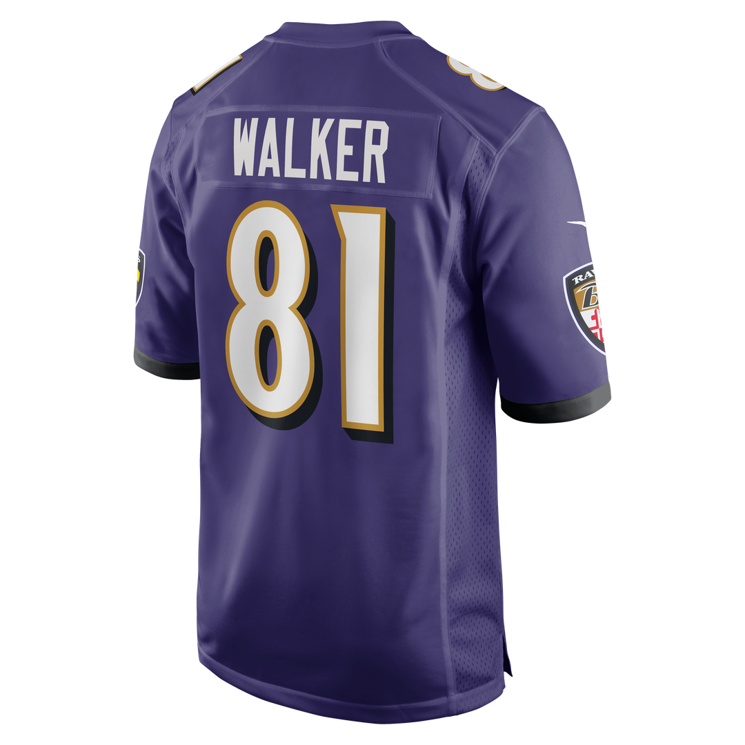 Men's Baltimore Ravens Devontez Walker Nike Purple Team product image 3
